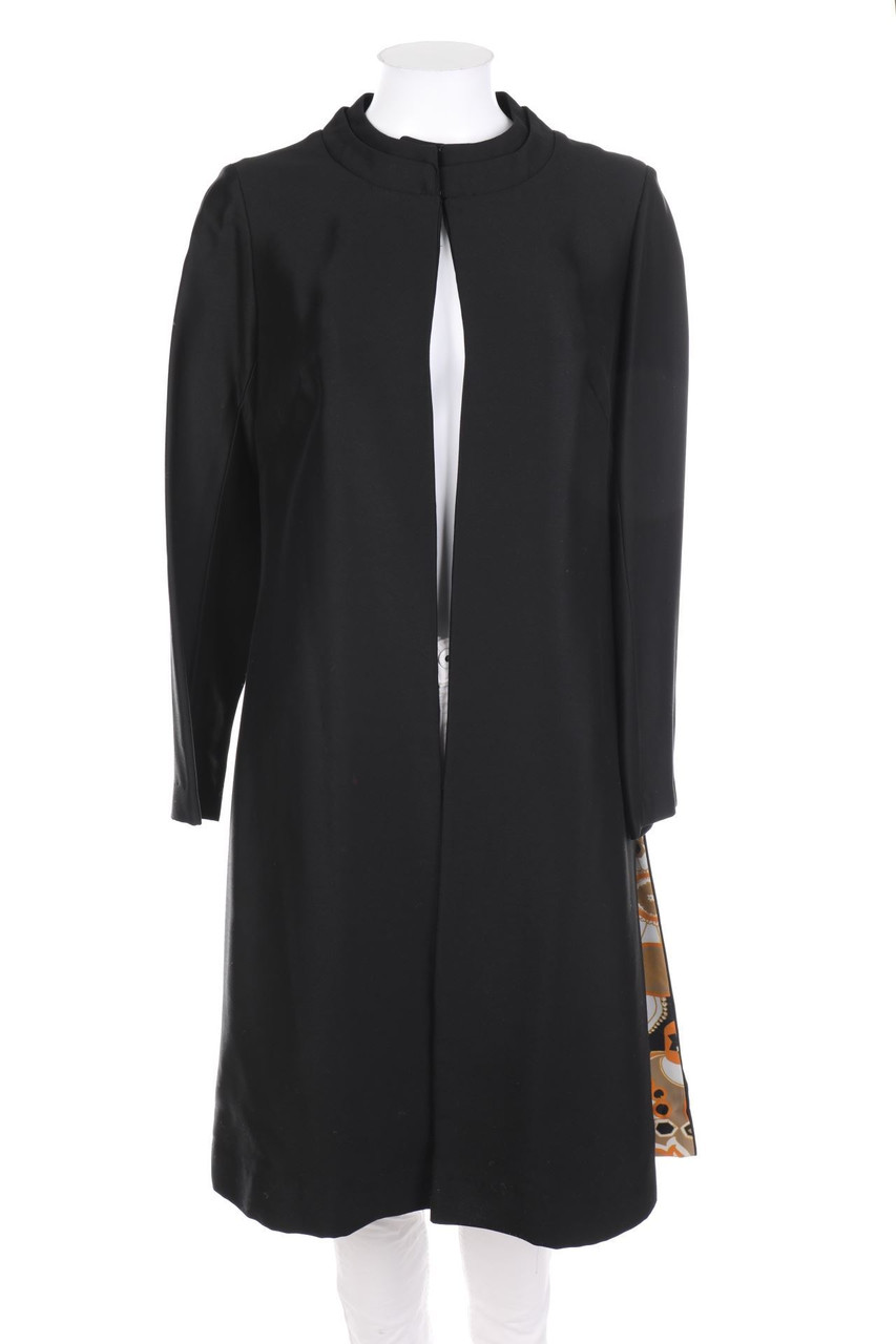 Berkertex - 60s-70s-Vintage-Mantel mit Schlitz - D 40