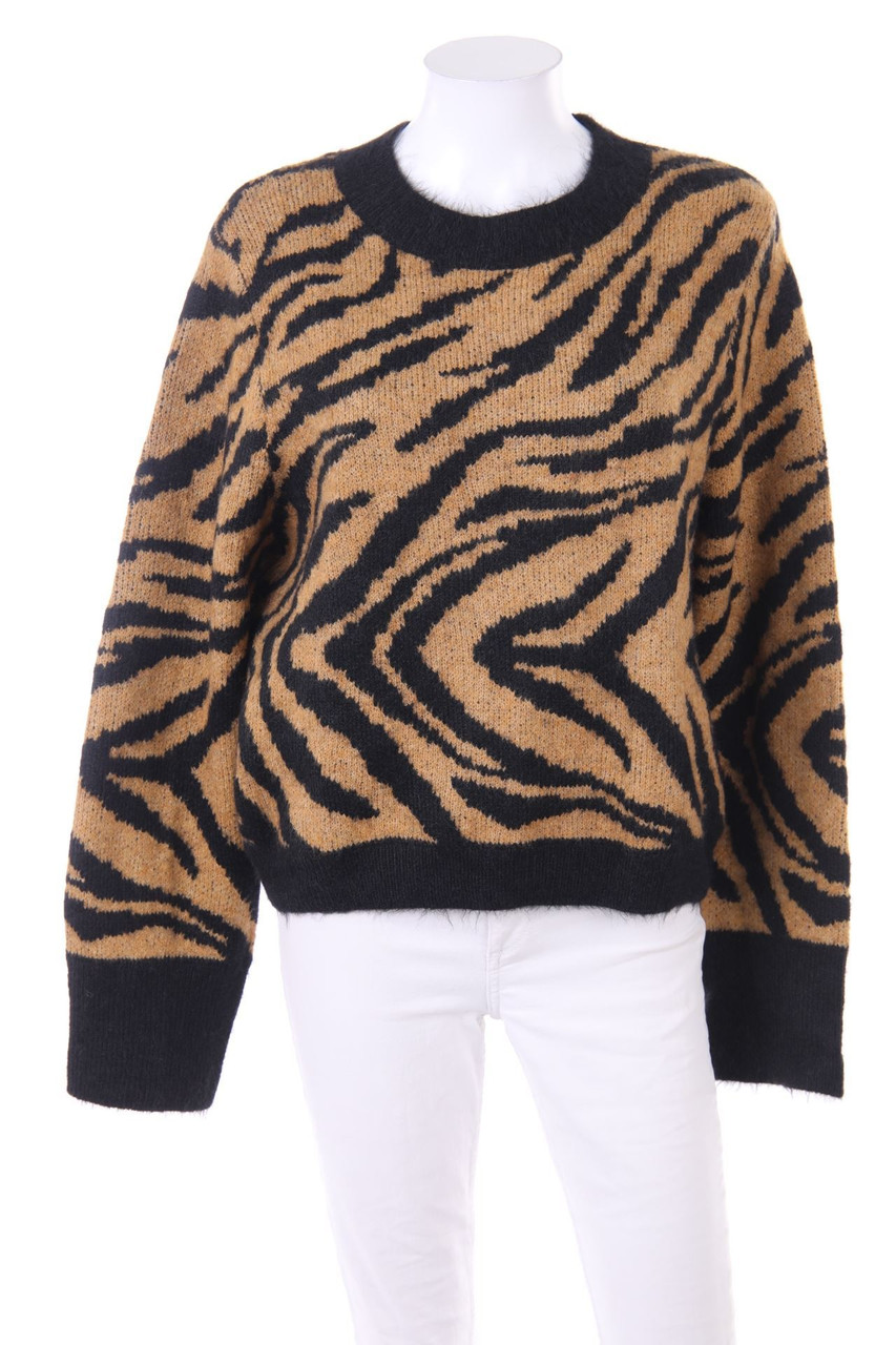 H&m Pullover In Maglia Jacquard Schwarze Pullover Jacquard