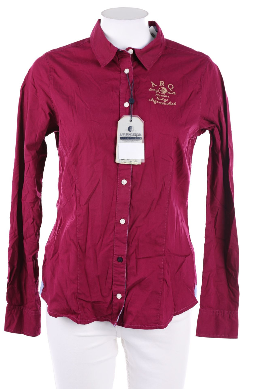 ARQUEONAUTAS - Hemd-Bluse mit Logo-Stickerei aus Baumwolle - M