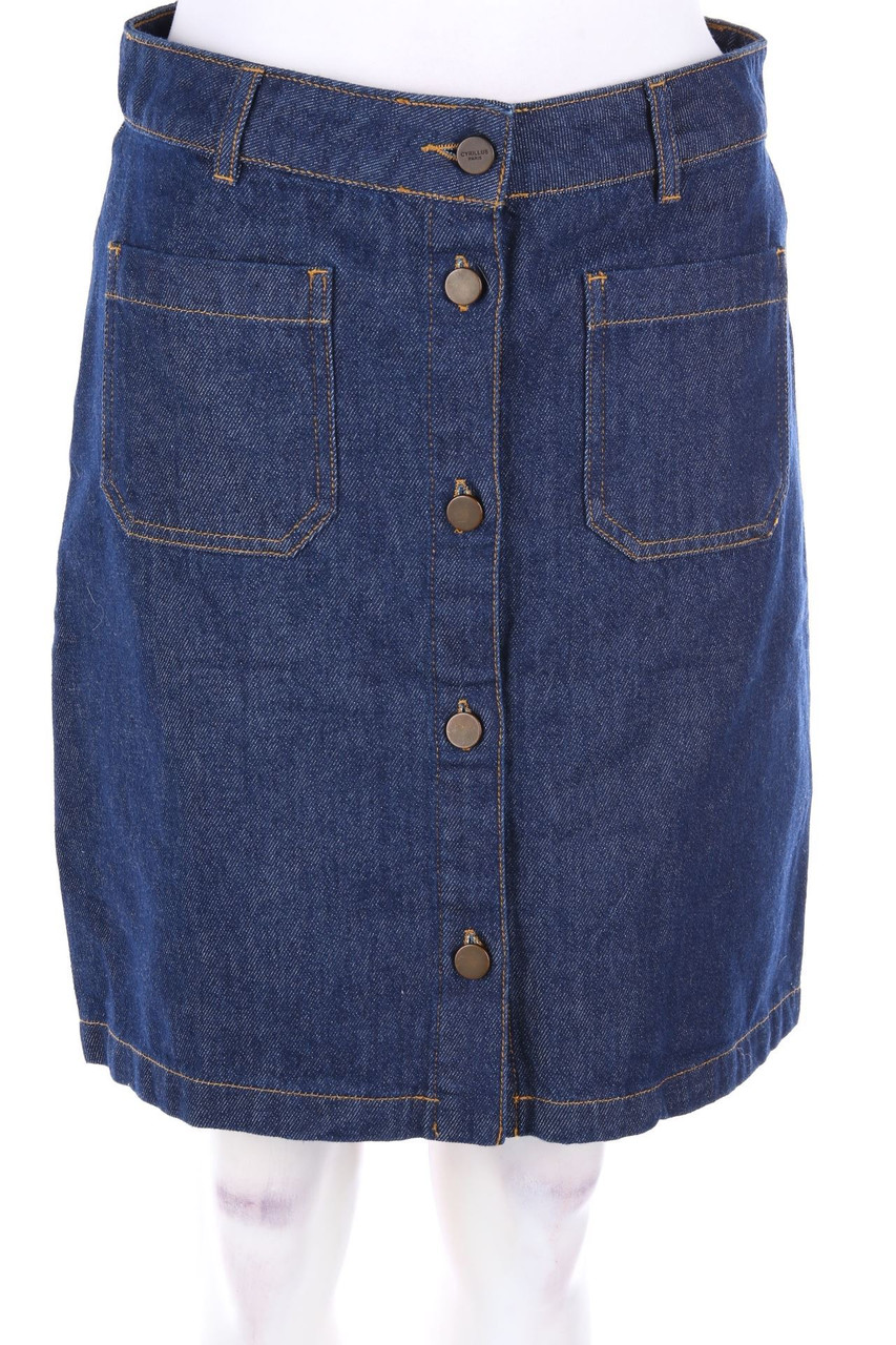 Cyrillus PARIS - Mini-Jeansrock im 70s-Style - D 38