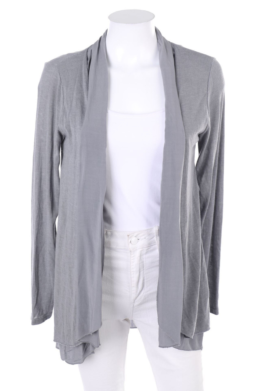 VENTURINI - Cardigan im Layer Look - S