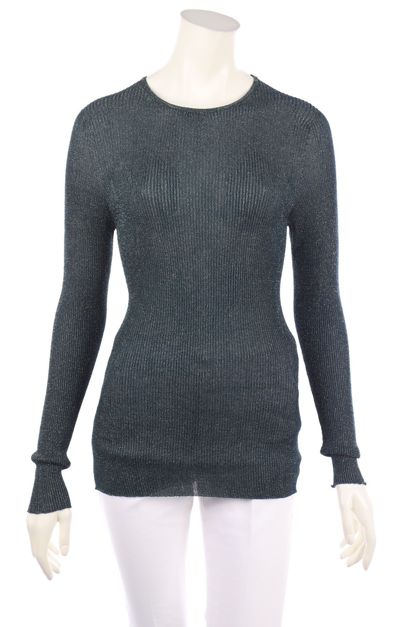 CIVIDINI - Glitzer-Strick-Pullover - D 38