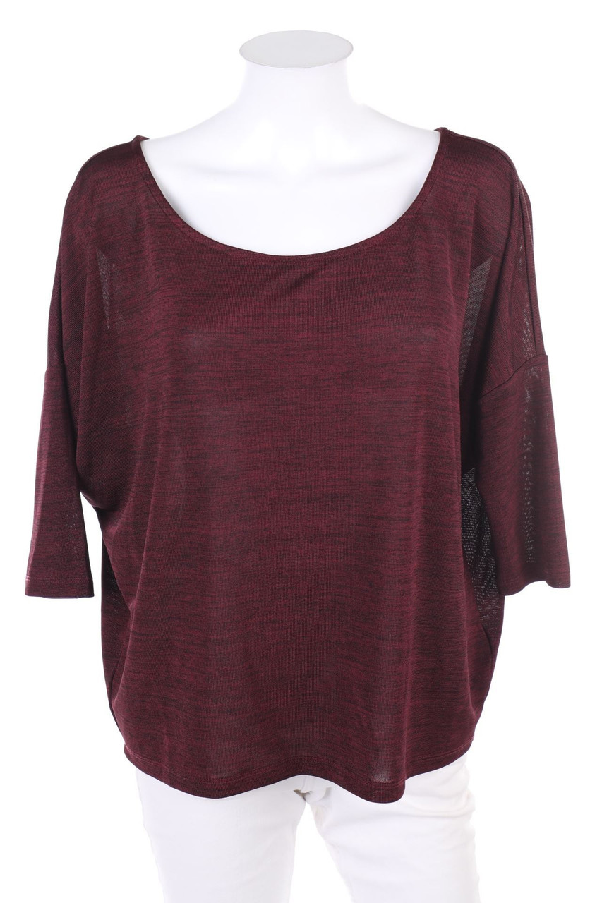 Super Trash - Oversize-3/4-Arm-Shirt mit überschnittener Schulter - S