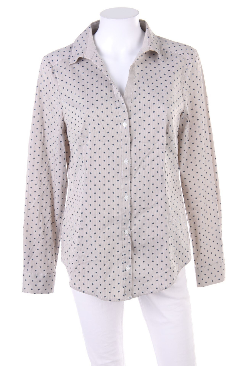 ESPRIT - Hemd-Bluse mit Print - D 42