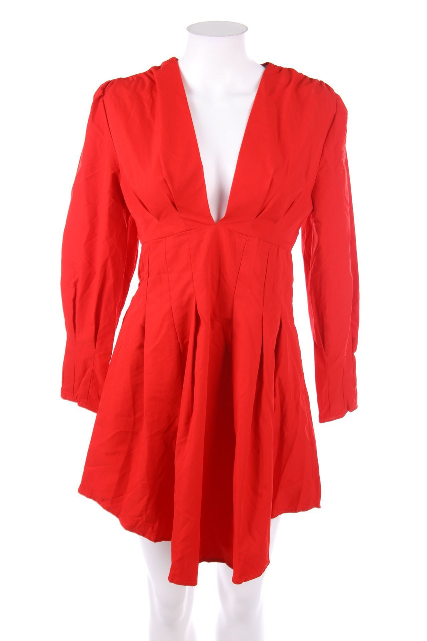 Glamaker - Minikleid mit tiefem Ausschnitt - S