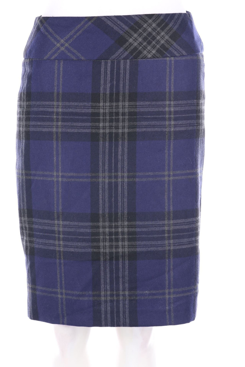 MARCO PECCI - Rock mit Karo-Muster - D 36