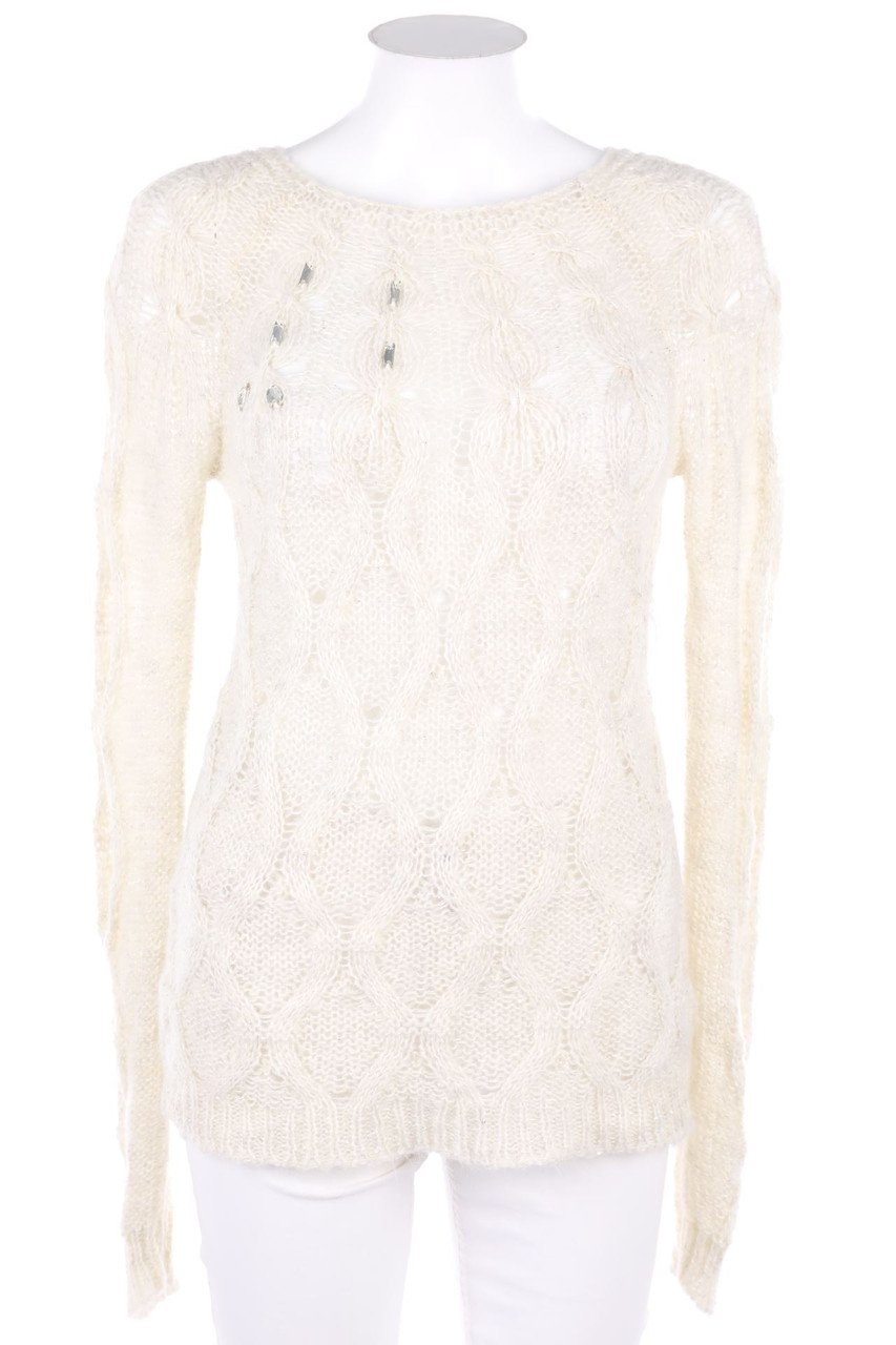 STILE BENETTON - Strick-Pullover mit Pailletten - S