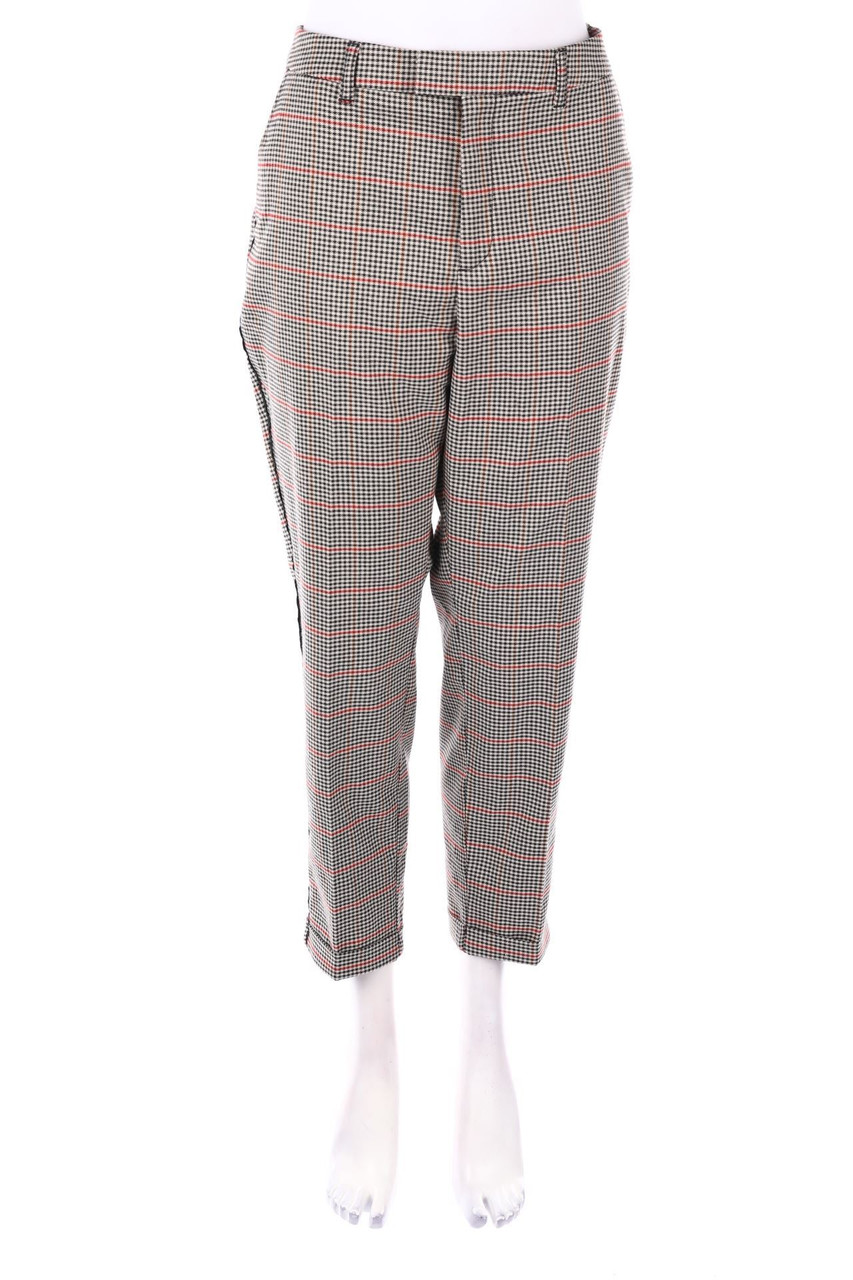 Q/S designed by s.Oliver - Chino-Hose mit Karo-Muster - D 42