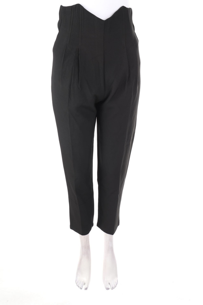 VERA & LUCY - High Waist-Hose mit Falten - S