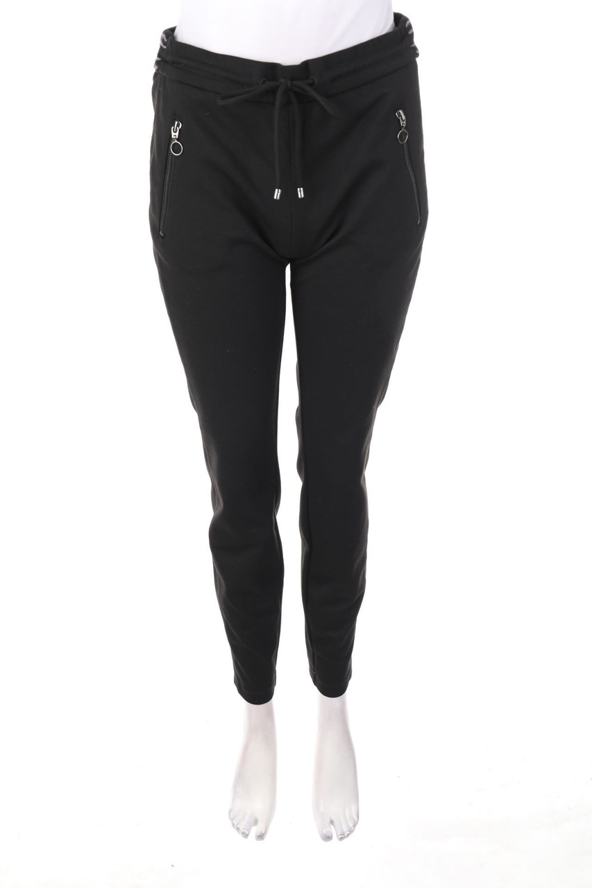 MAC - Jogger-Hose mit Glitzer - D 36
