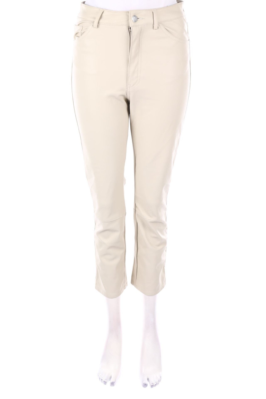 H&M - Kunstleder-Hose - D 36