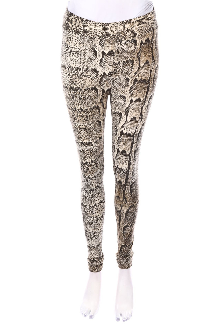 H&M - Leggings mit Animal-Print - S