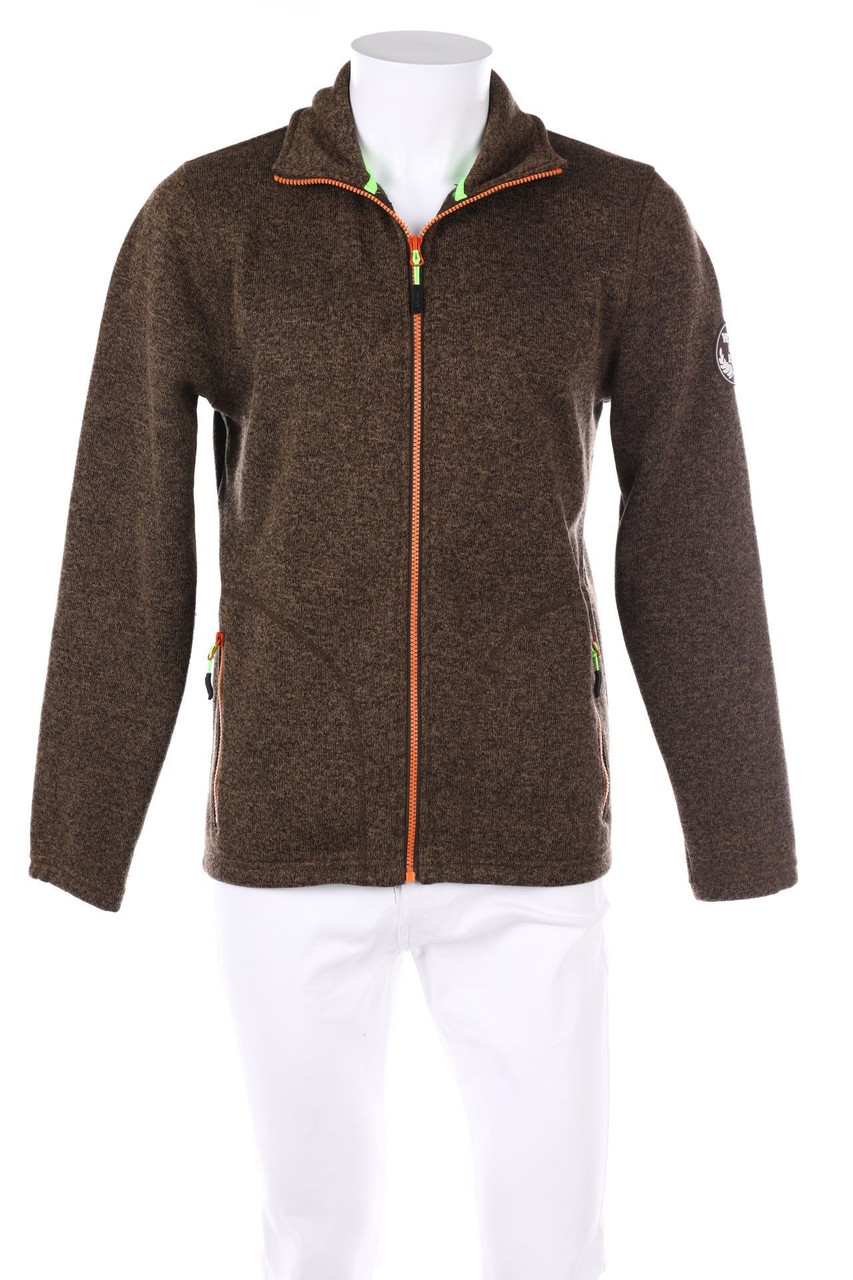 weather report - Fleece-Jacke mit Zipper - M