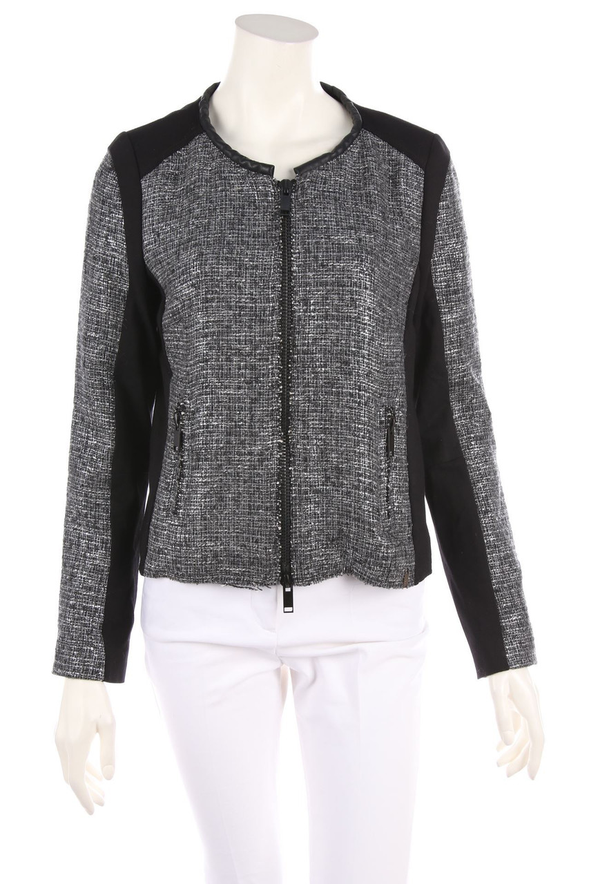 IKKS - Coated-Blazer-Jacke mit Seide - D 36