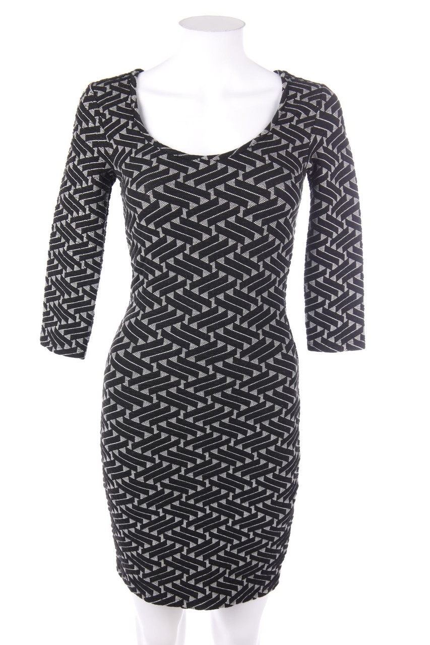 Ann Christine - Minikleid mit geometrischem Muster - D 34