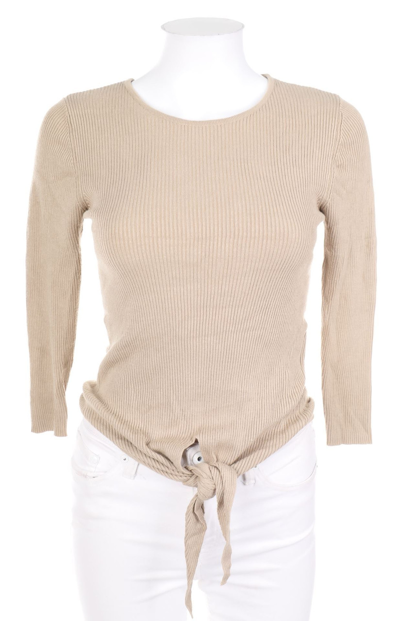 AMISU - 3/4-Arm-Shirt zum Knoten - S