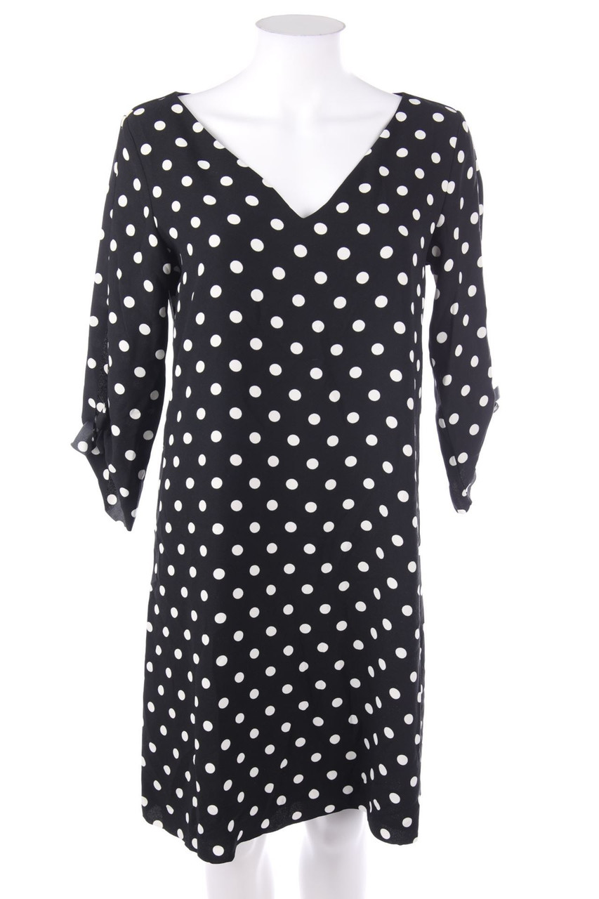 ESPRIT - Shift-Kleid mit Punkten - D 34