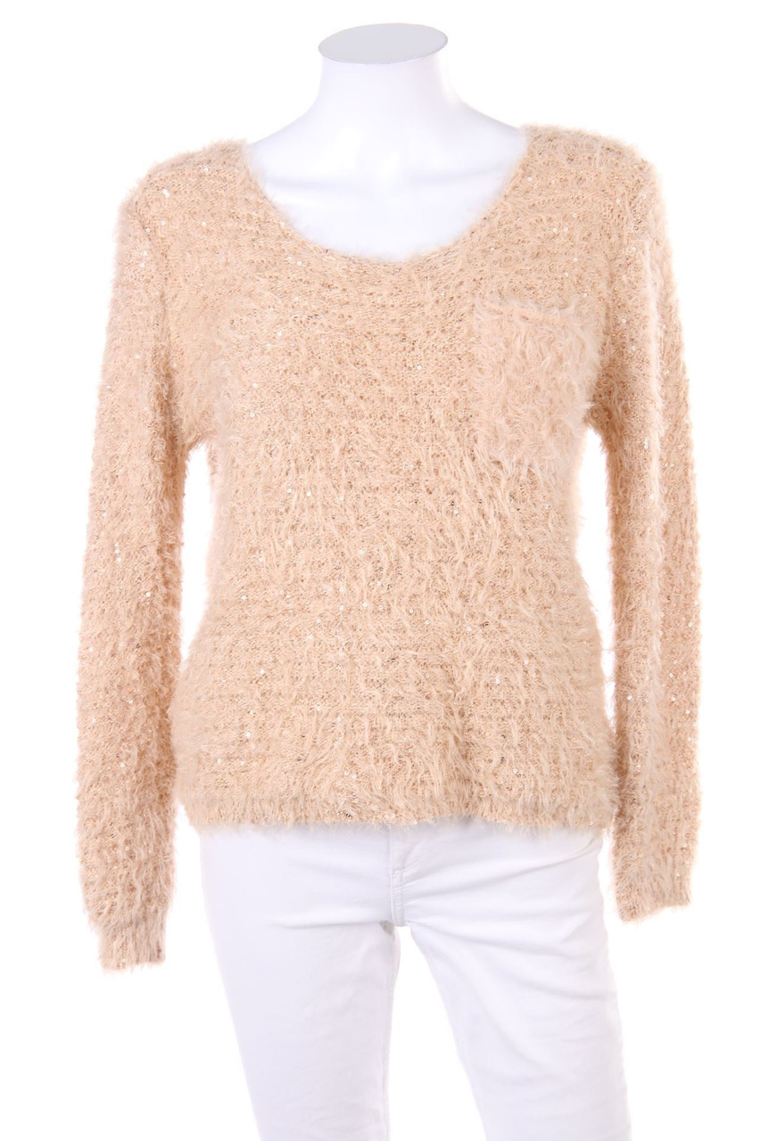 Molly BRACKEN - Strick-Pullover mit Pailletten - ONE SIZE