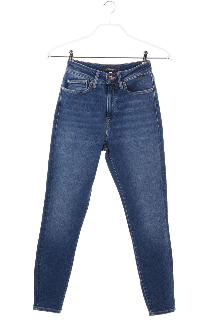 mavi - High Waist-Skinny Jeggings mit Logo-Plakette - S