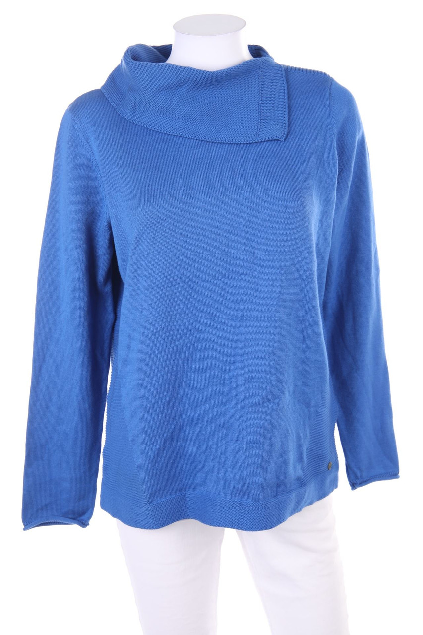 olsen - Strick-Pullover mit Kragen - D 42