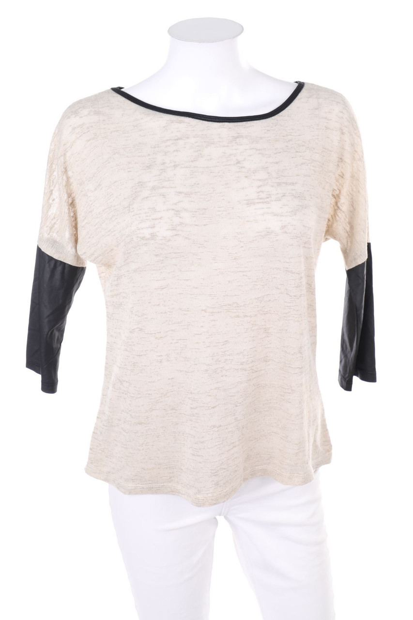 L´olive verte - Two Tone-Batwing-Shirt - D 36-38