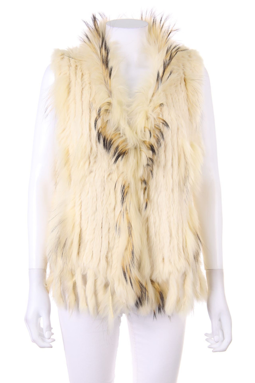 Ohne Label - Pelz-Weste - ONE SIZE