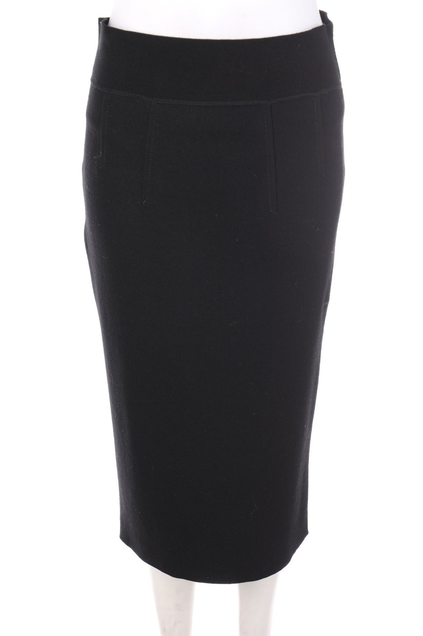 MARC CAIN - Schurwoll-Rock mit Kaschmir - D 40