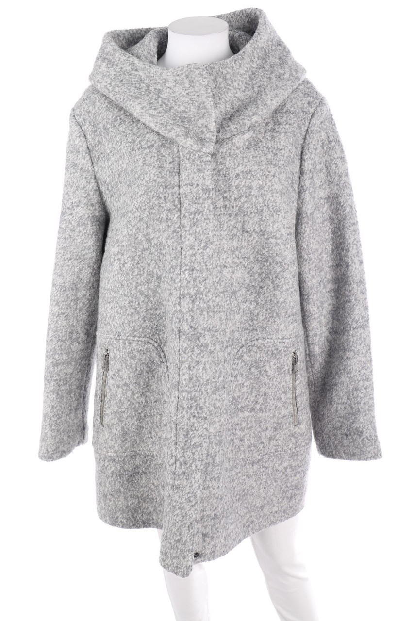 C&a Mantel Kariert Damen Beige Wollmantel Damen C&a