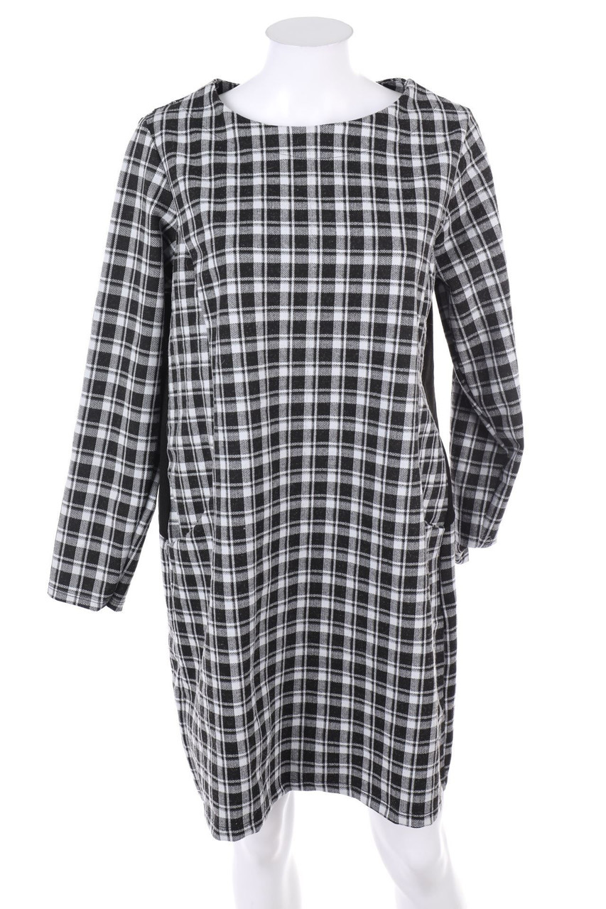 NEW COLLECTION - Kleid mit Karo-Muster - D 40