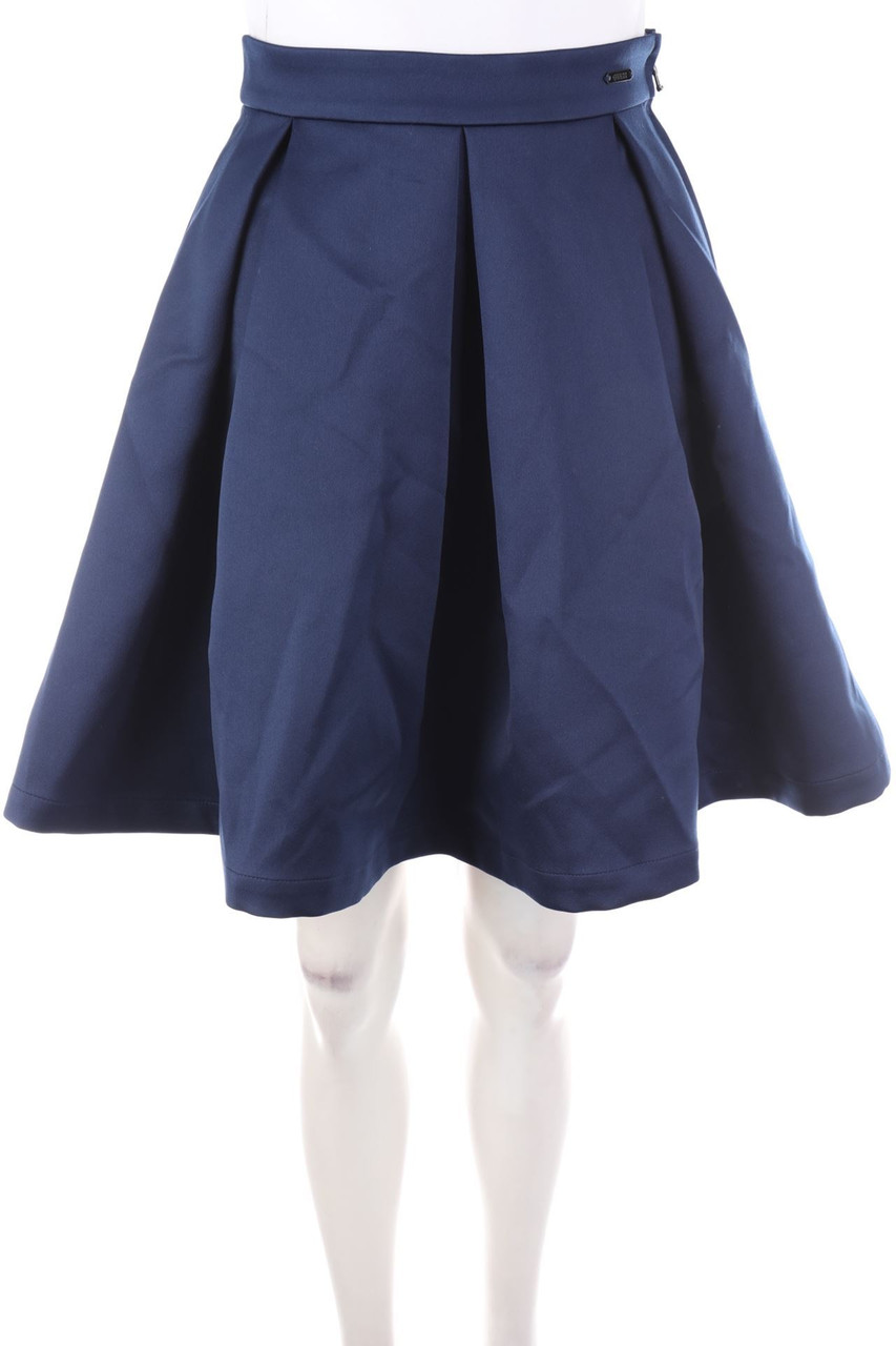 GUESS - Satin-Falten-Mini-Rock - XXS