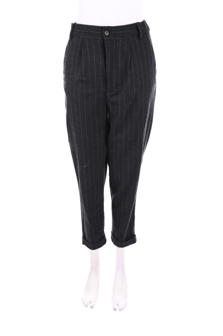 ZARA WOMAN - Jogger-Hose mit Nadelstreifen - S