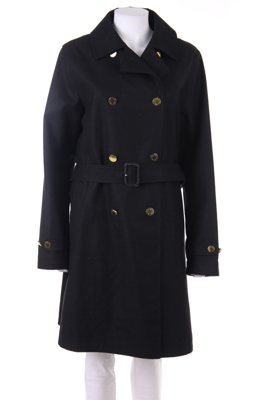 MACKINTOSH - Trenchcoat aus Wolle mit Logo-Knöpfen - D 42