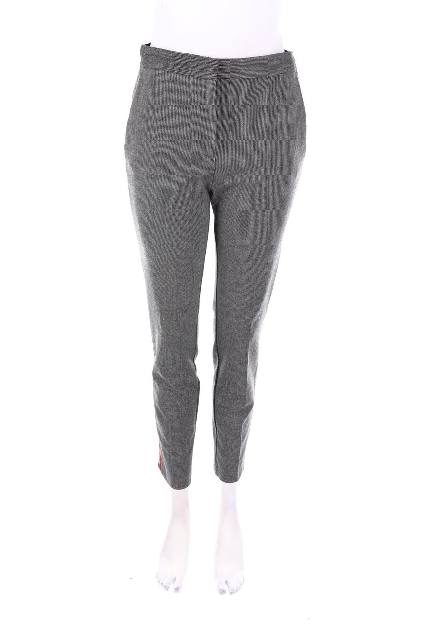 ZARA - Chino-Hose mit Galonstreifen - M