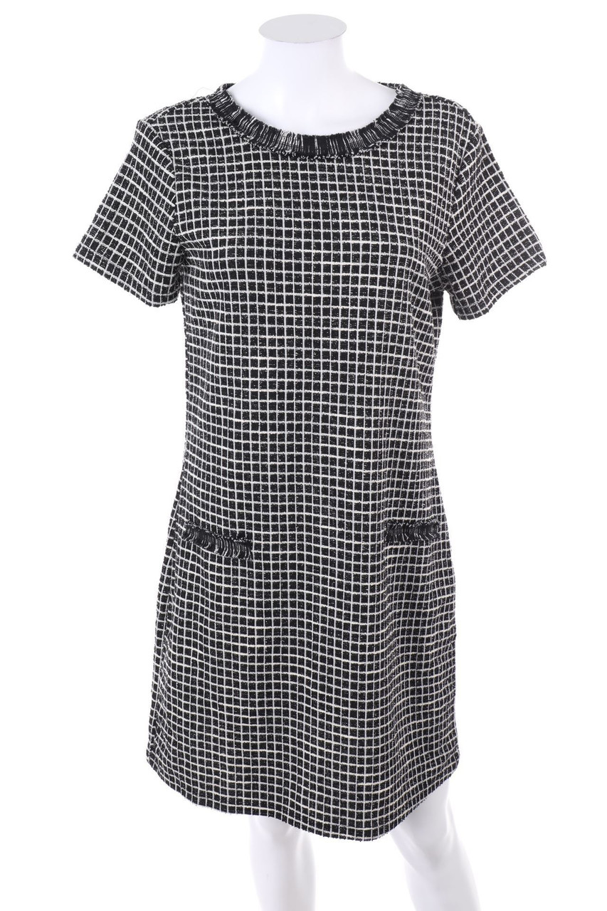 DeFacto - Shift-Kleid mit Karo-Muster - M