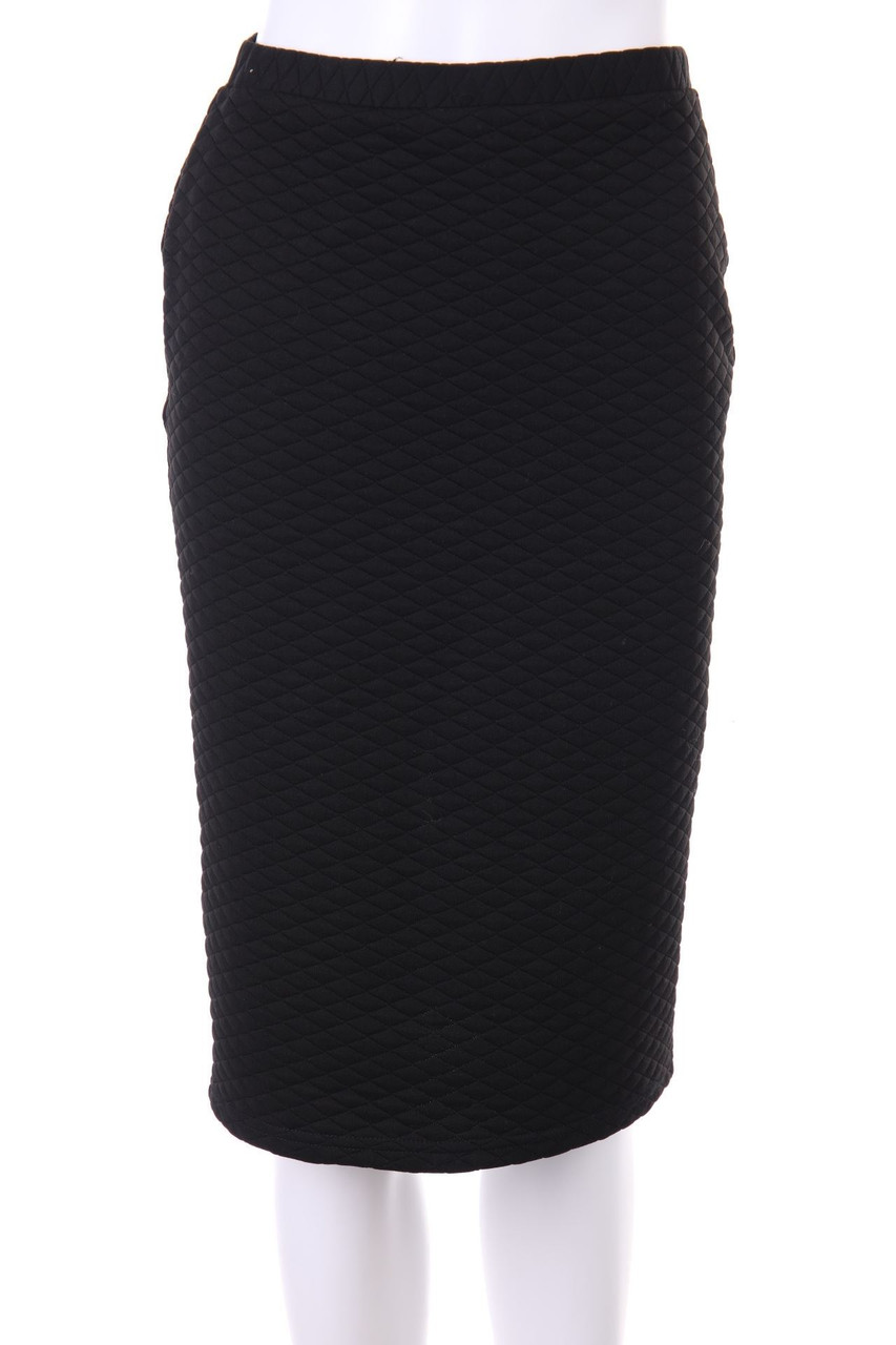 SECONDHAND - Midirock mit Karo-Muster - S