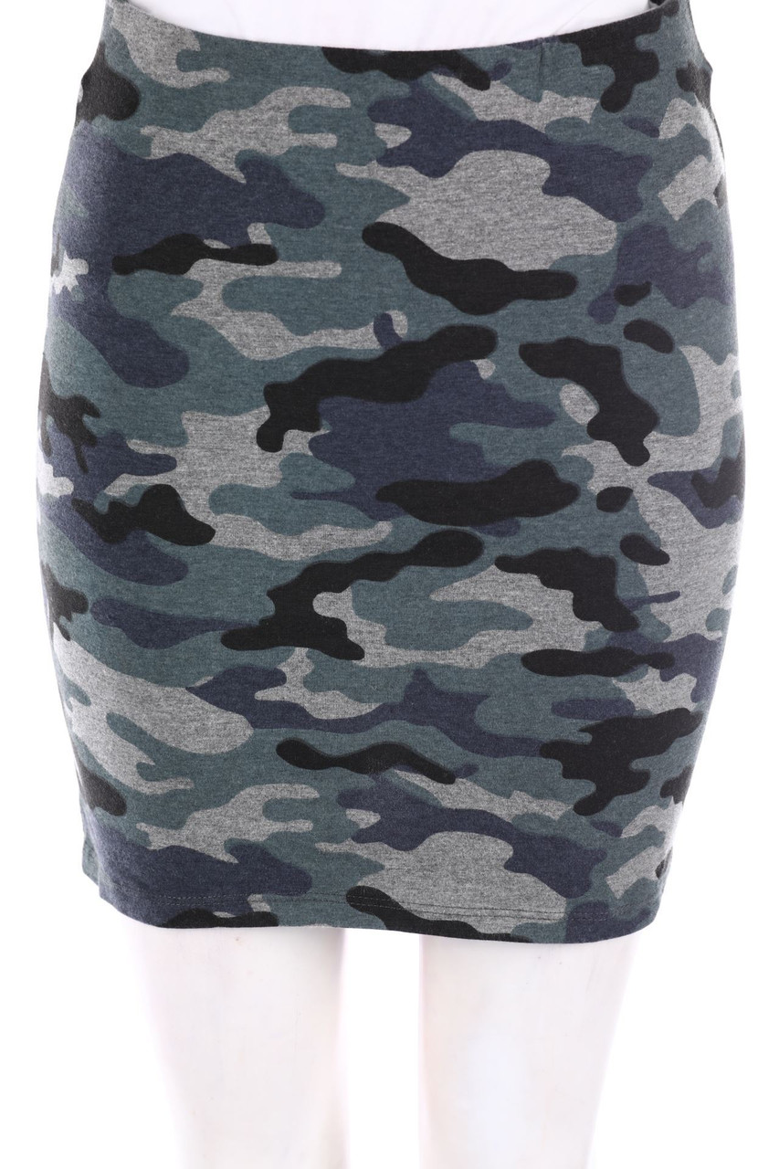TALLY WEiJL - Minirock mit Camouflage-Print - D 36