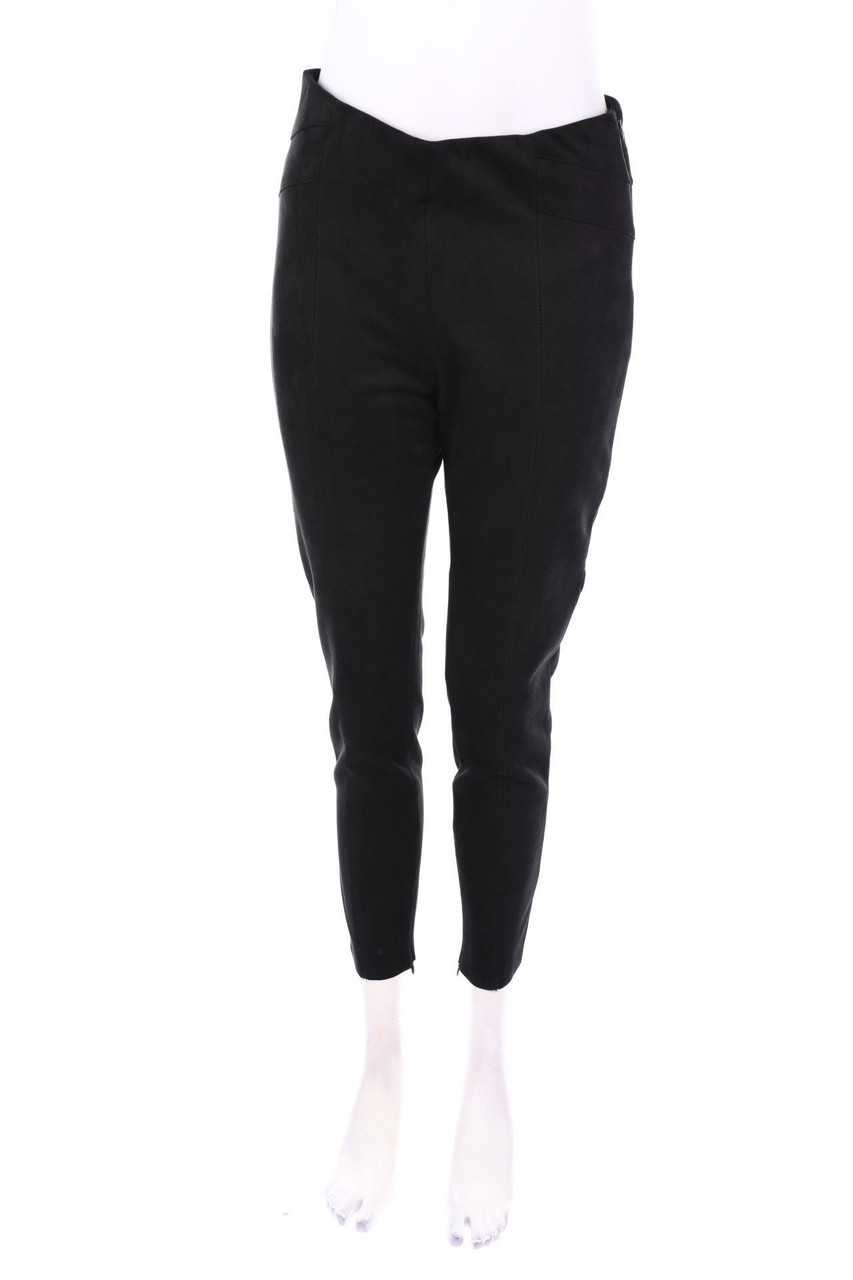 ZARA - Kunstleder-Leggings - M