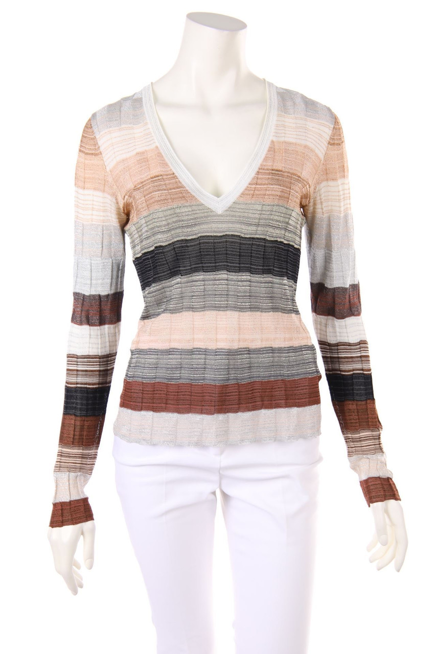 MISSONI - Strick-Pullover aus Viskose-Mix mit Glitzer - D 38
