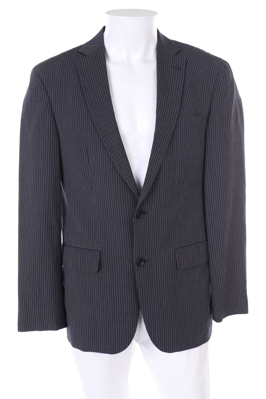 NAVYBOOT - Sakko aus Schurwoll-Mix mit Nadelstreifen - 48