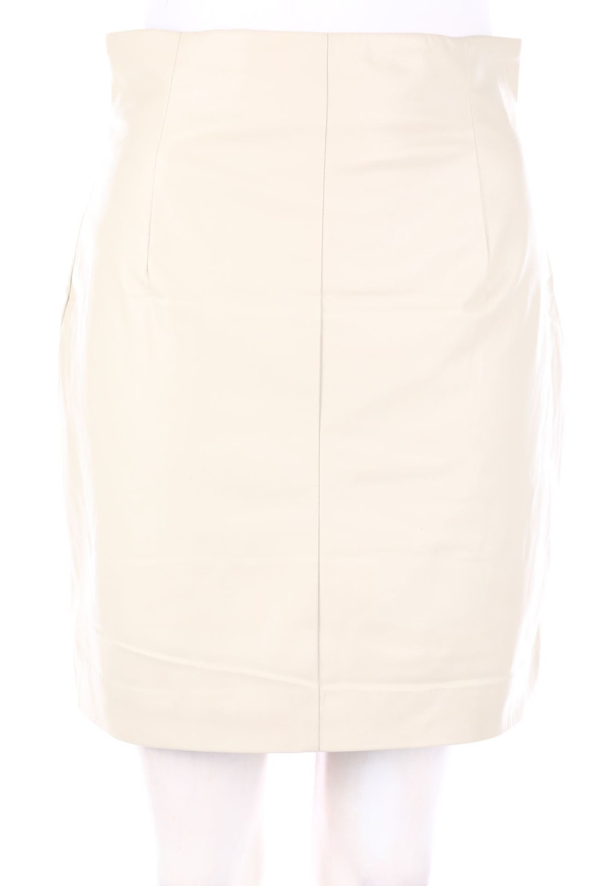 H&M - Faux Leather-Mini-Rock - D 38