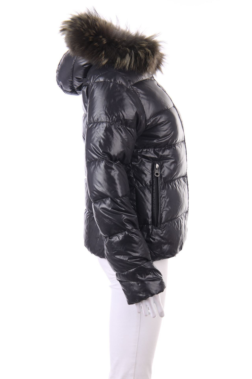Jacke Duvetica Daunenjacke Mit Pelz Schwarze Daunenjacke Duvetica