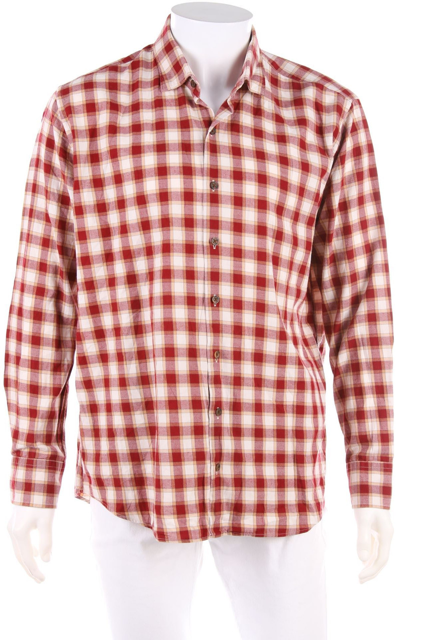 NAVYBOOT - kariertes Hemd aus Baumwolle - XL