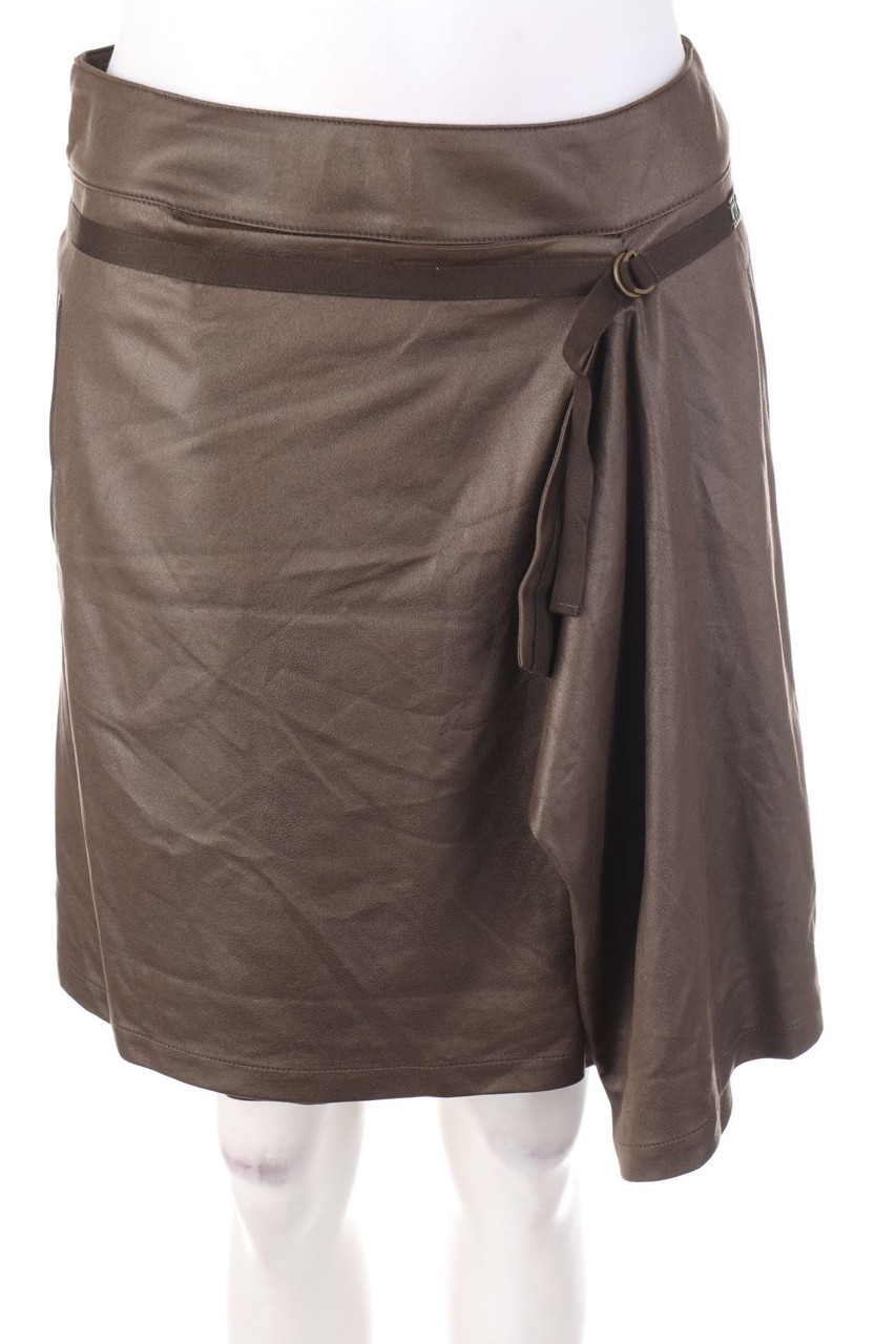 cop.copine - Faux Leather-Rock in Wickel-Optik - D 36