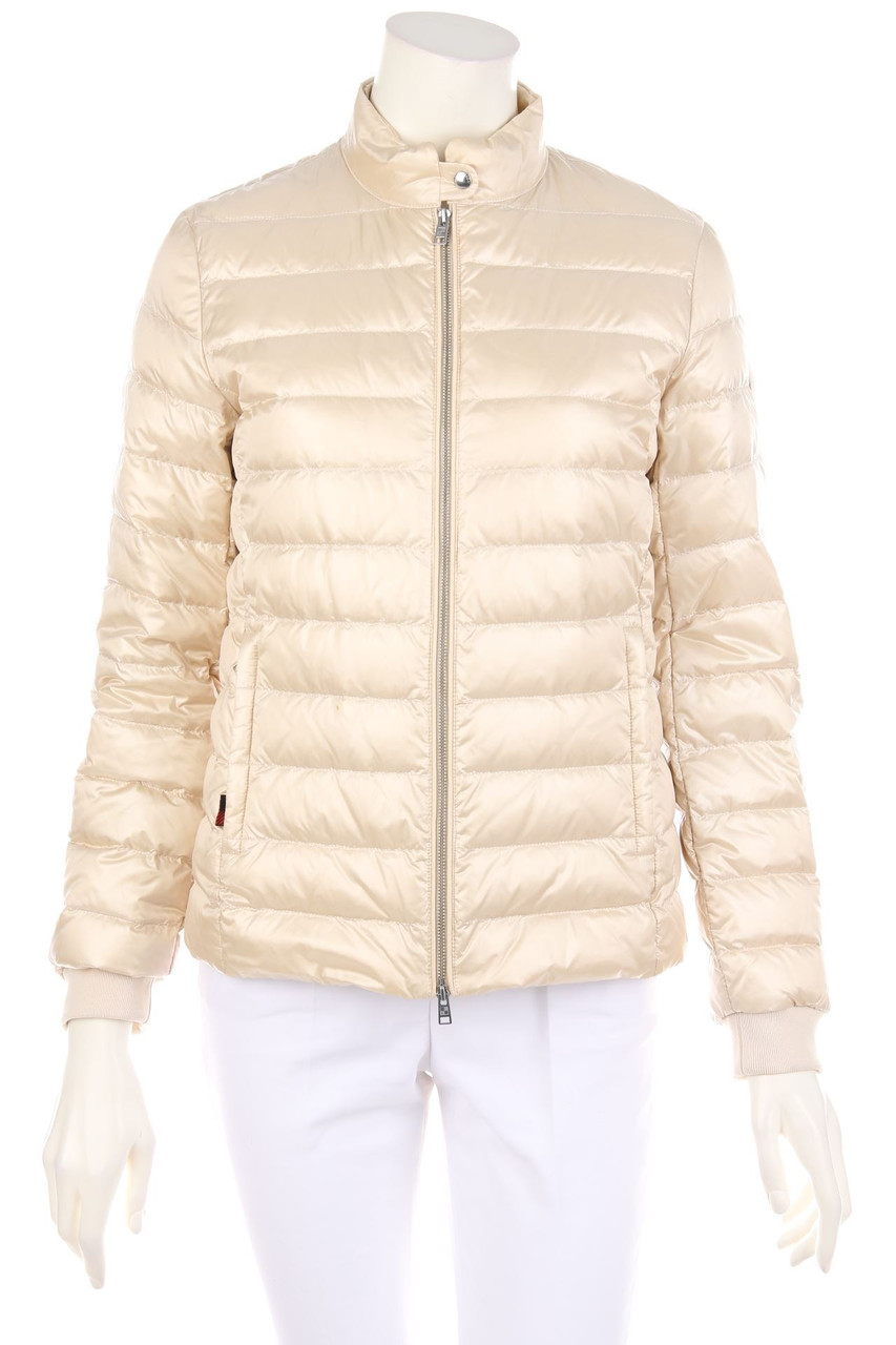 WOOLRICH - Daunen-Jacke mit Logo-Patch - S