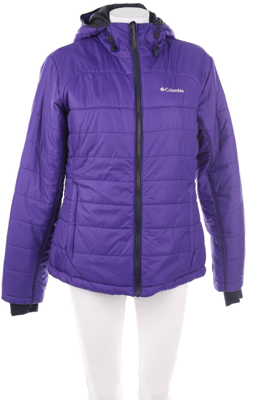 Columbia - wattierte Jacke mit Logo-Stickerei - L