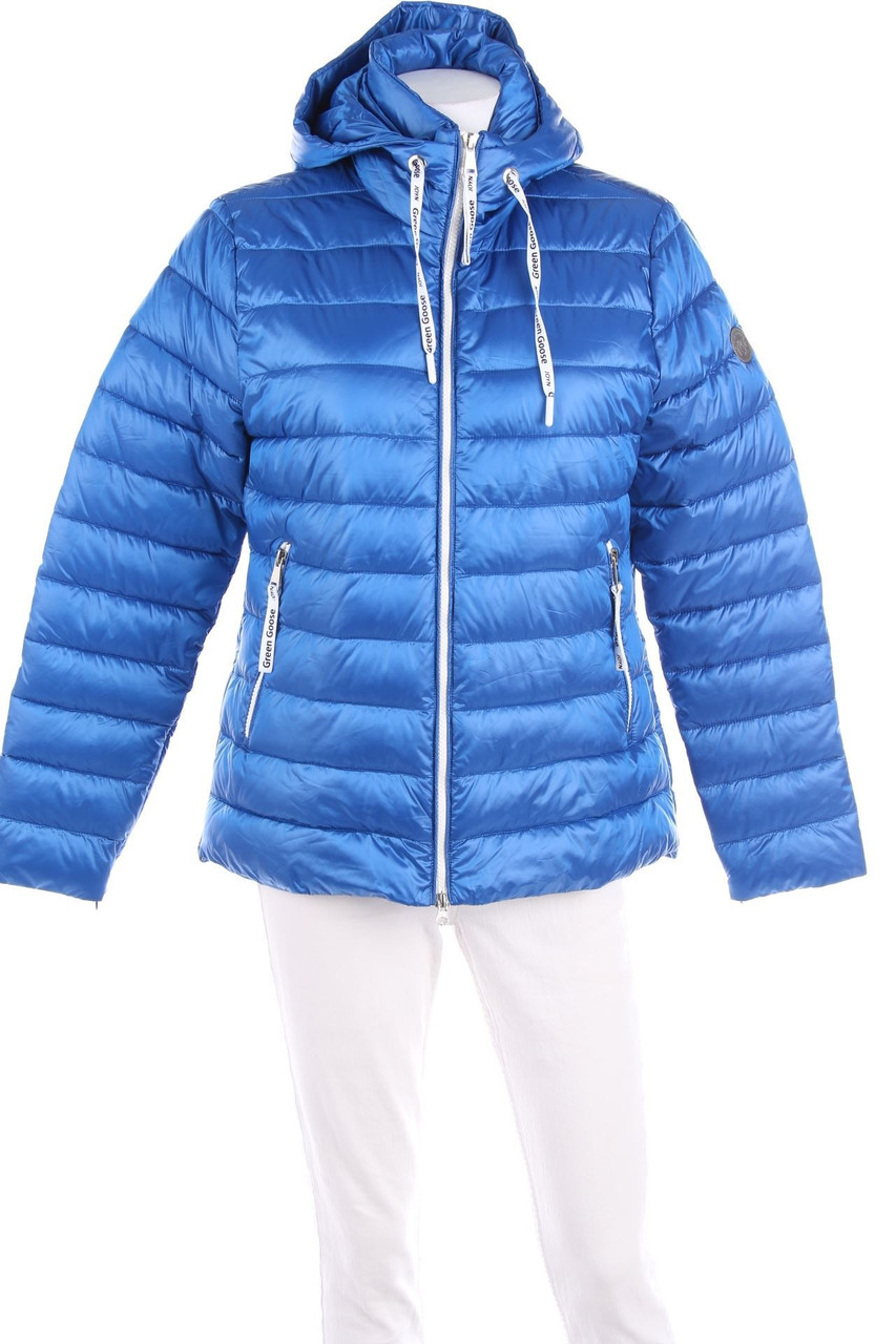 Green Goose - Puffer-Jacke mit Logo-Patch - D 38