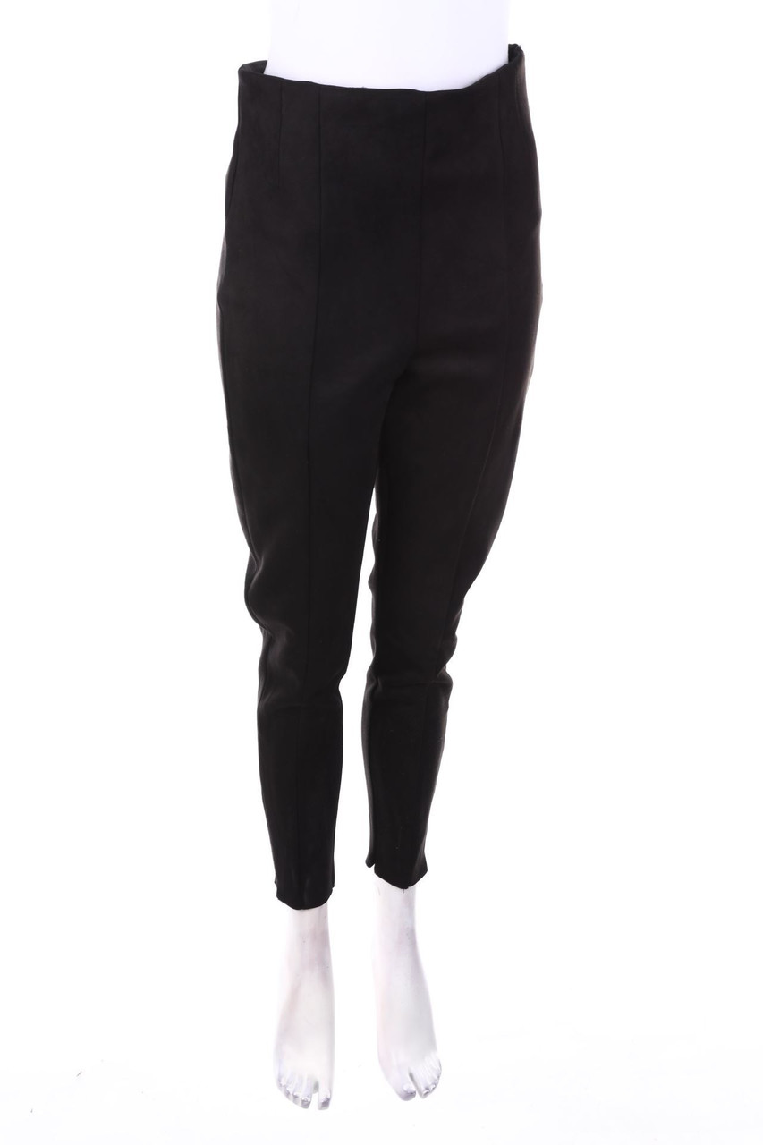 ZARA - Faux Leather-Treggings - L