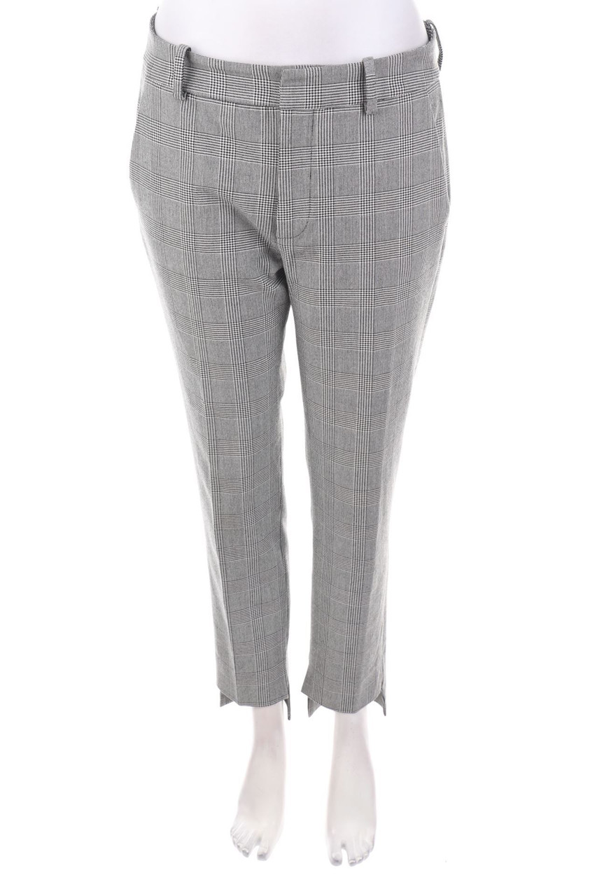 ZARA WOMAN - Hose mit Karo-Muster - D 36