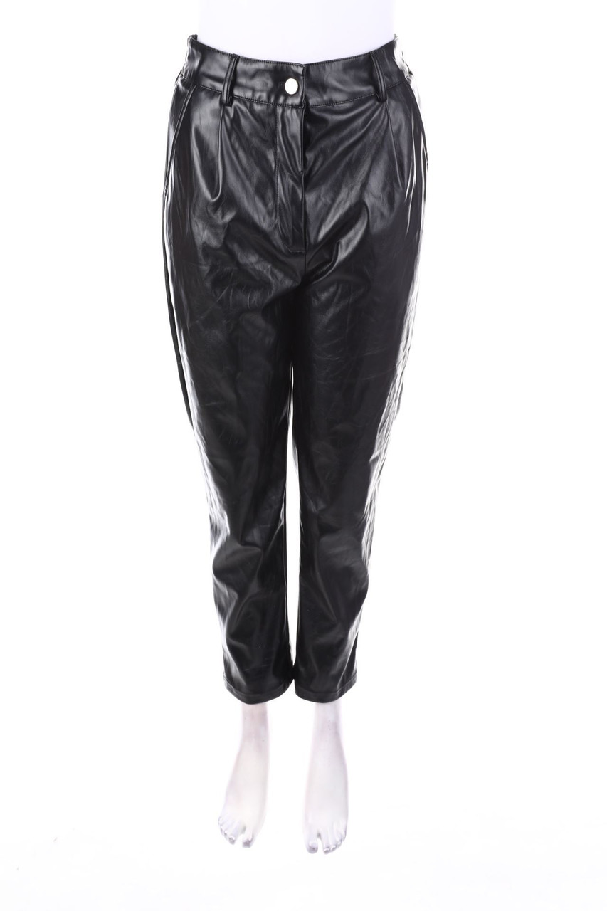 SHEIN - Kunstleder-Hose - D 36