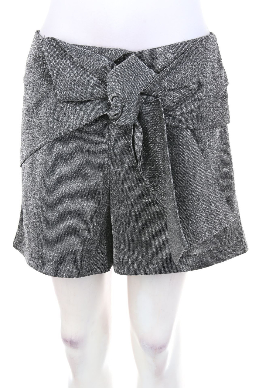 zebra - Glitzer-Shorts mit Schleife - L